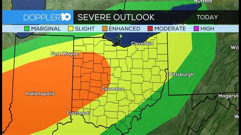 Tracking severe weather moving through central Ohio | Sunday Nov. 5 ...