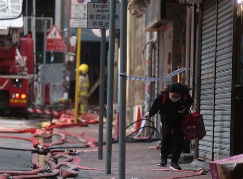 Hong Kong fire: people in nearby hotels describe ‘burning debris falling from sky’ during 9-hour ...