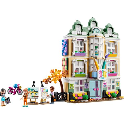 LEGO 41711 Friends Emma's Art School House with DOTS Set | Smyths Toys UK