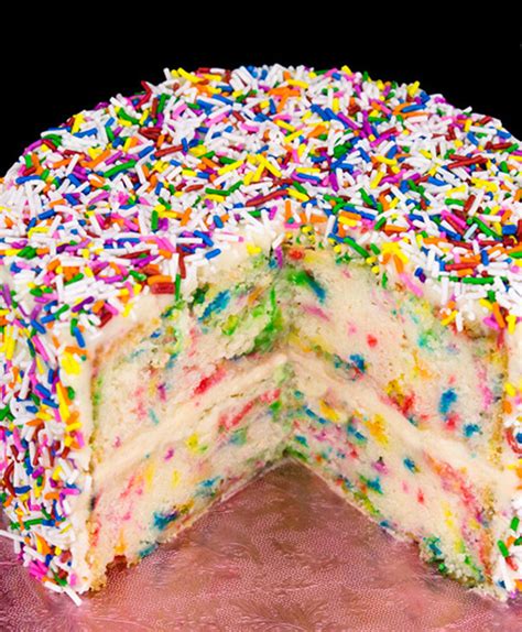 Funfetti Cake Recipe (Birthday Cake with Rainbow Sprinkles)