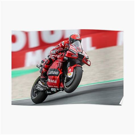 "francesco bagnaia " Poster for Sale by EshalGhazalah | Redbubble