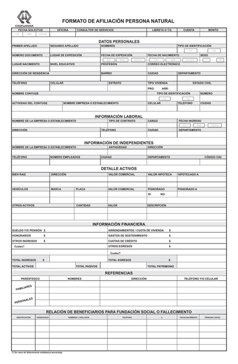 Descargar el formulario PDF