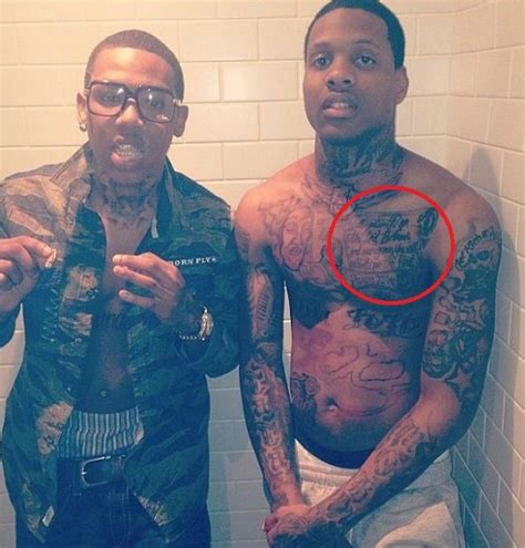 Lil Durk Chest Tattoo