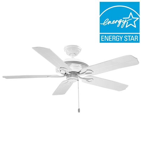 Hunter Mariner 52 in. Indoor/Outdoor White Ceiling Fan-59127 - The Home ...