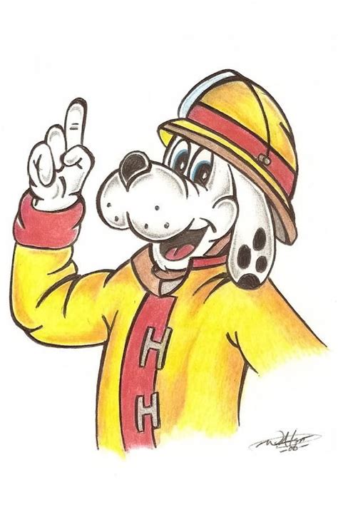 sparky the fire dog! | Sparky the fire dog, Cartoon art, Childhood memories