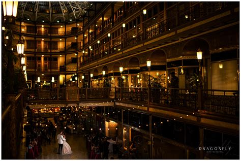 Cleveland Arcade Wedding - Dragonfly Photography