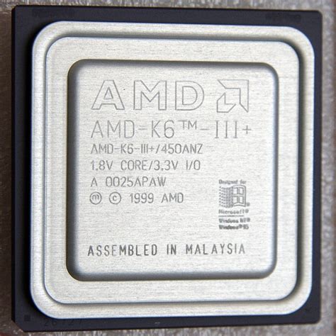 AMD - K6-3+ - 450 - AMD AMD-K6-3+/450ANZ - chipdb.org