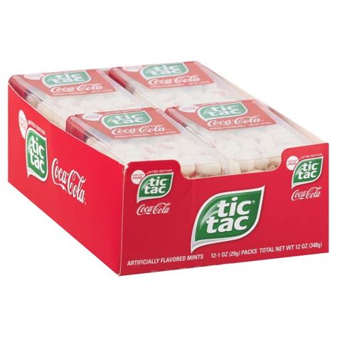 Limited Edition Tic Tac Coca Cola 1oz 12 Count - Walmart.com - Walmart.com