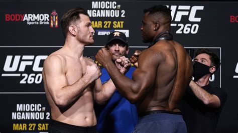 UFC 260 Stipe Miocic vs. Francis Ngannou – tous les résultats