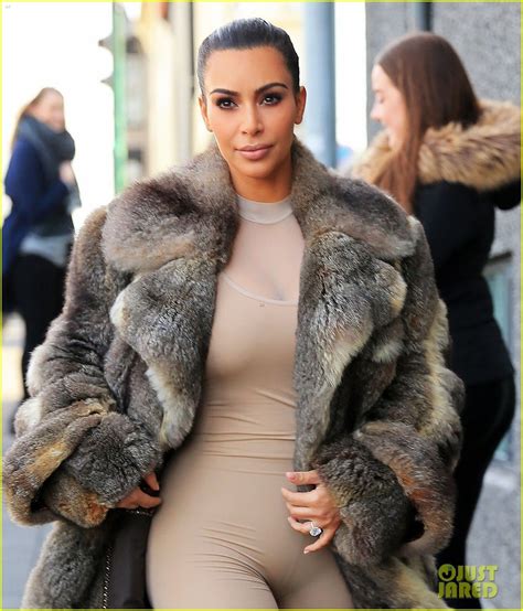 Kim Kardashian Wears Form-Fitting Bodysuit in Iceland Fur Fashion, Fashion Looks, Womens Fashion ...