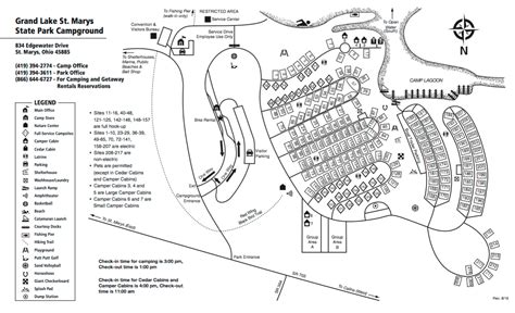 Lake Mary Campground Map