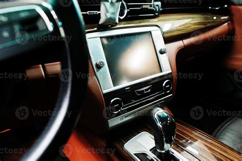 Interior of new luxury sport car. 6986571 Stock Photo at Vecteezy