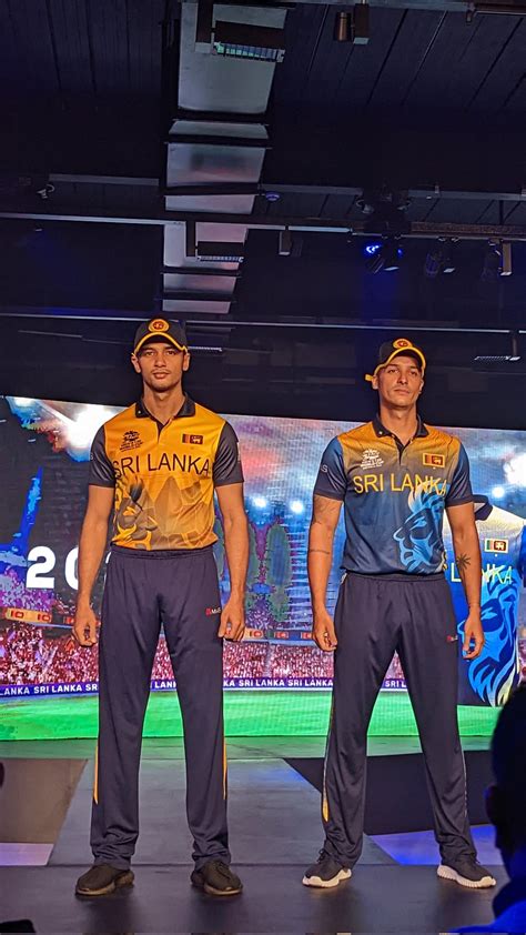 Sri Lanka Cricket jersey for T20 World Cup unveiled - Newswire