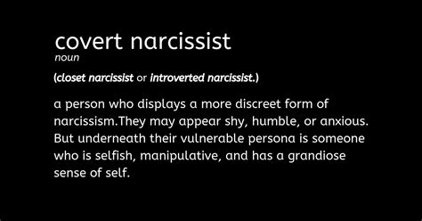 Covert Narcissist Traits: Traits And Tips