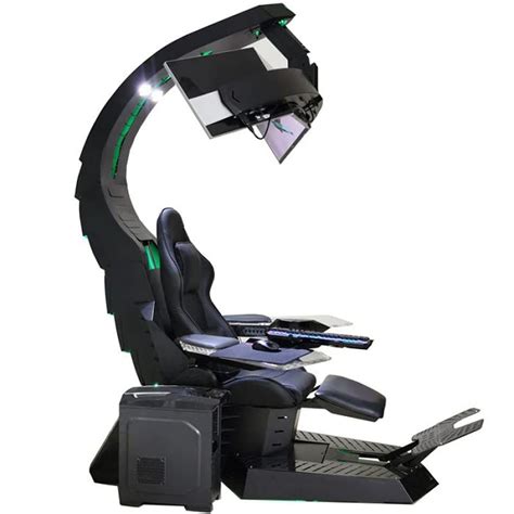 Buy Video Gaming Chair Cockpit Super Deluxe Racing Gaming Chair Executive Office Cockpit Gaming ...