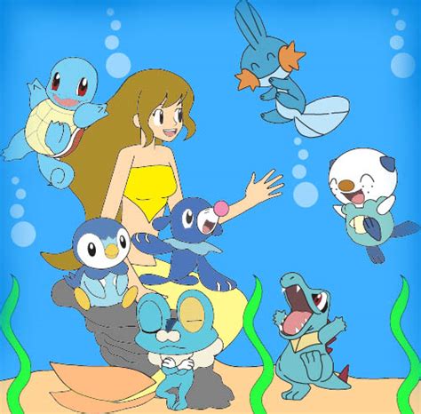 Mermaid And Pokemon Family by RockiArt44 on DeviantArt