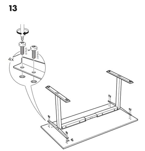 IKEA SKARSTA Desk Sit/Stand Manual - ItsManual