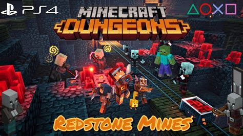 Minecraft Dungeons | Redstone Mines + Redstone Golem Boss - YouTube