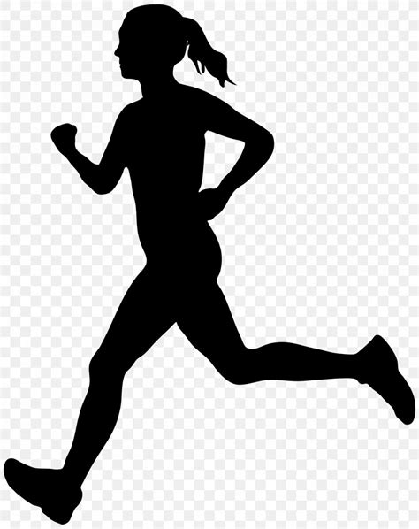 Running Silhouette, PNG, 6327x8000px, Running, Arm, Black And White ...