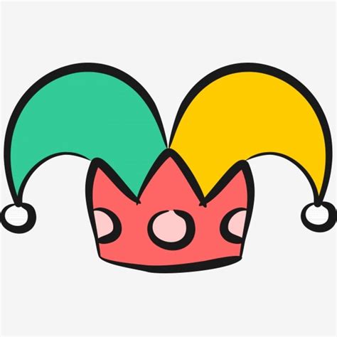 Gambar Circus Badut Topi Dekorasi Vektor Png Transparan, Clipart Sirkus ...