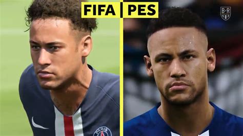 PES Clearly Wins - FIFA 20 vs. PES 2020 Faces / Graphic - Footy Headlines