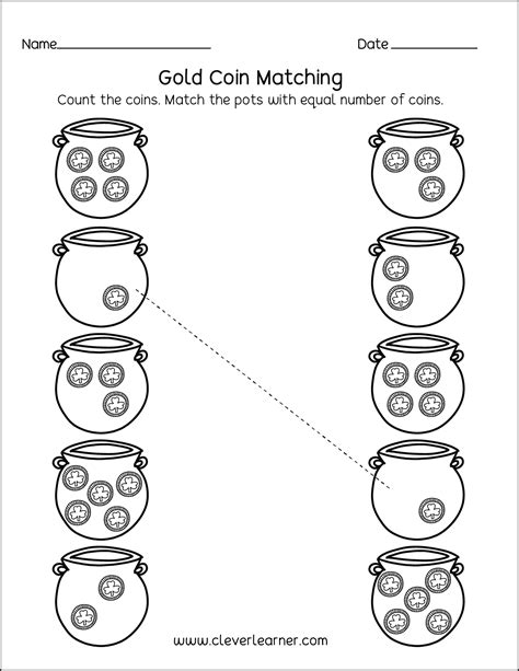 A variety of activity sheets on St Patricks Day for preschools