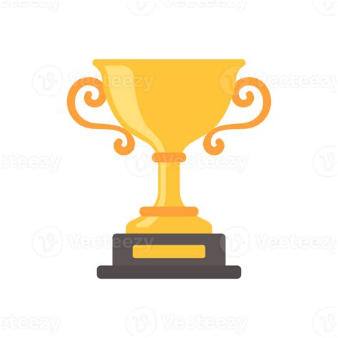 The golden trophy of success. Awards for winners of sports games 27379650 PNG