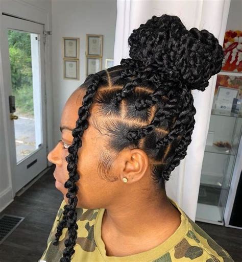 60 Gorgeous and Fascinating Braided Hairstyles for Black Hair