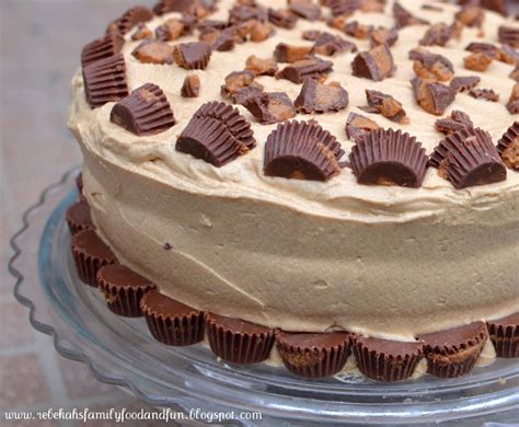 Family, Food, and Fun: Reese's Peanut Butter Cup Cake