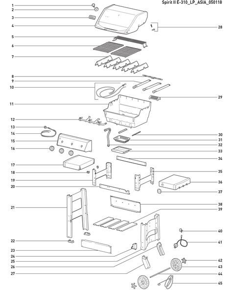 Weber Grill Schematics | Weber Grill Models