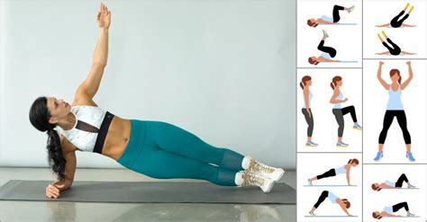 The Perfect No Equipment - 7 Minute Stomach Slimming Workout ...