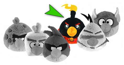 Buy Statues - ANGRY BIRDS SPACE 5-IN PLUSH - BOMB BIRD - Archonia.com