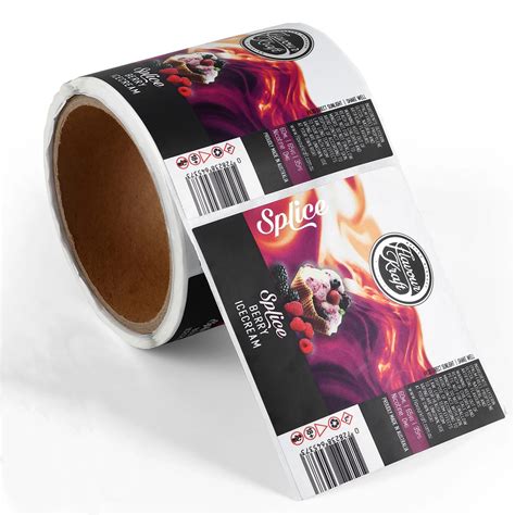 Wholesale Colorful Printed Self Sealing Food Cheap Sticker Labels For Customized Packaging ...