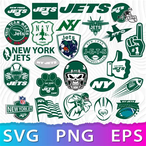 New York Jets Logo SVG, NY Jets Logo PNG, Jets Logo Transpar - Inspire ...