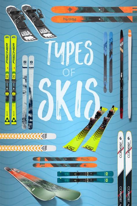 Types of Skis: A Visual Guide (Plus the Pros and Cons of Each) | Types ...