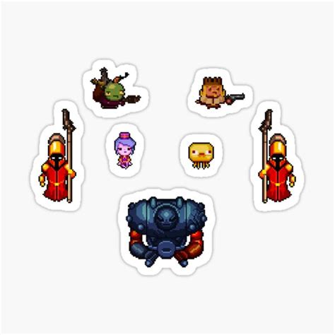 "Enter The Gungeon - NPCs" Sticker for Sale by CookieStyle | Redbubble