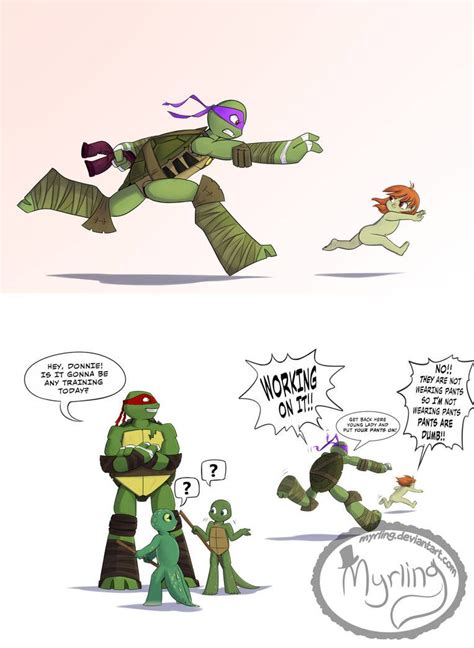 TMNT Next Gen - Nudist in training by Myrling on DeviantArt | Teenage ...