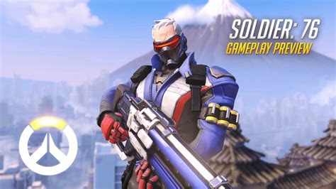 Overwatch - Soldier: 76 Gameplay Preview - MentalMars