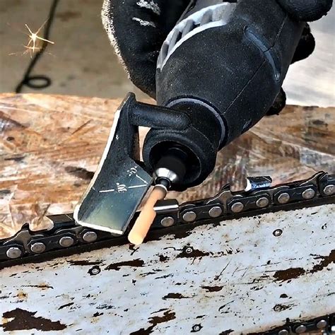 How to Sharpen a Chainsaw With Dremel – Pocket Sharpener