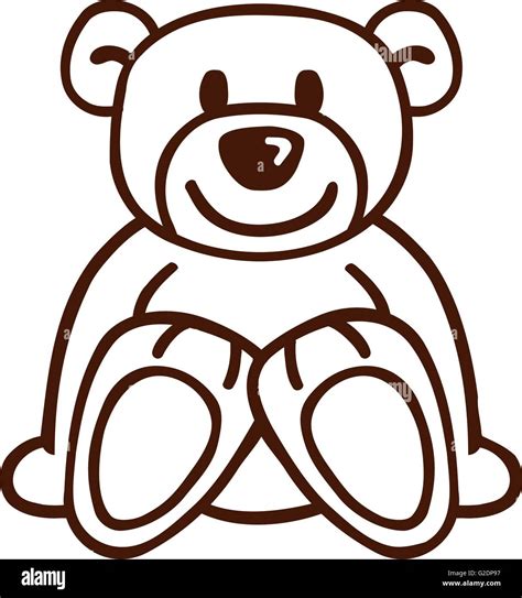 Teddy bear drawing Stock Vector Image & Art - Alamy