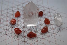 Reiki, Spirituality, and Crystal Healing: Carnelian & Clear Quartz ...