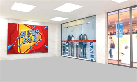 Digital Signage For Retail Industry | Store, Shopping Mall, Fashion Retail