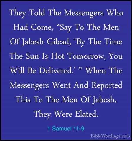 1 Samuel 11 - Holy Bible English - BibleWordings.com