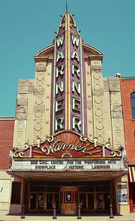 Warner Theatre, Erie, Pa Digital Art by Jim Zahniser - Fine Art America