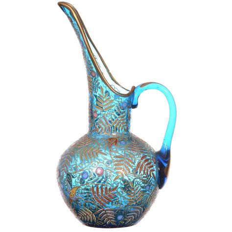 Moser Art Glass Pitcher