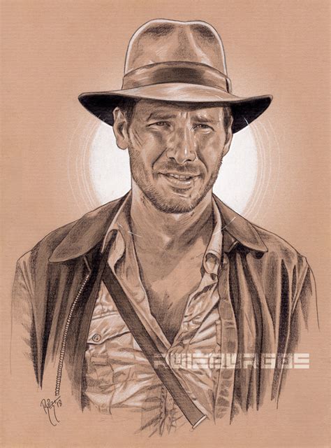 How To Draw Indiana Jones - Preferencething Cafezog