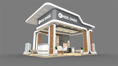 Model 2307 Exhibition Stand Design - Buy Royalty Free 3D model by fasih ...