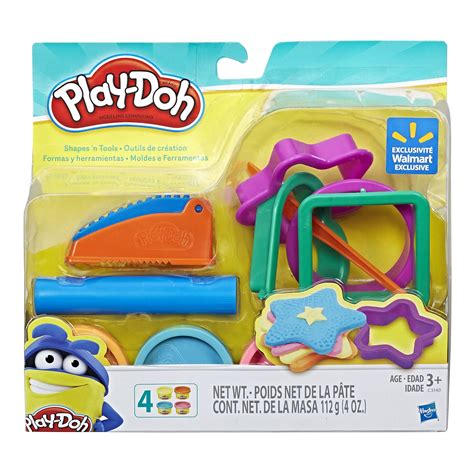 Play-Doh Shapes 'n Tools, 7 tools, 4 Oz - Walmart.com | Play doh, Play ...