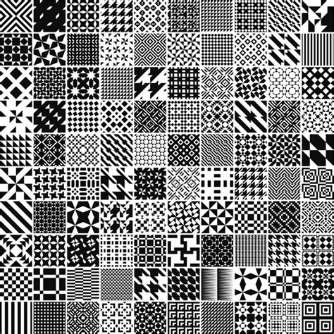 Free Monochrome Patterns For Adobe Illustrator | Download Free Vector ...