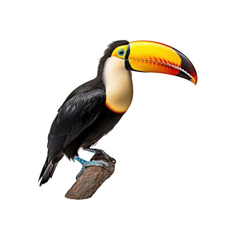 Toucan bird isolated on transparent background, created with 24509664 PNG